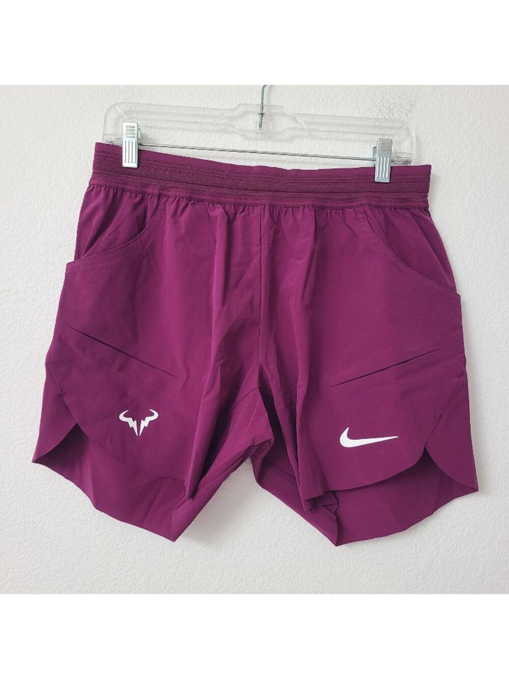 NEW Nike Dri-Fit Rafa Nadal Tennis Shorts DV2880-610 Size CUSTOM Purple